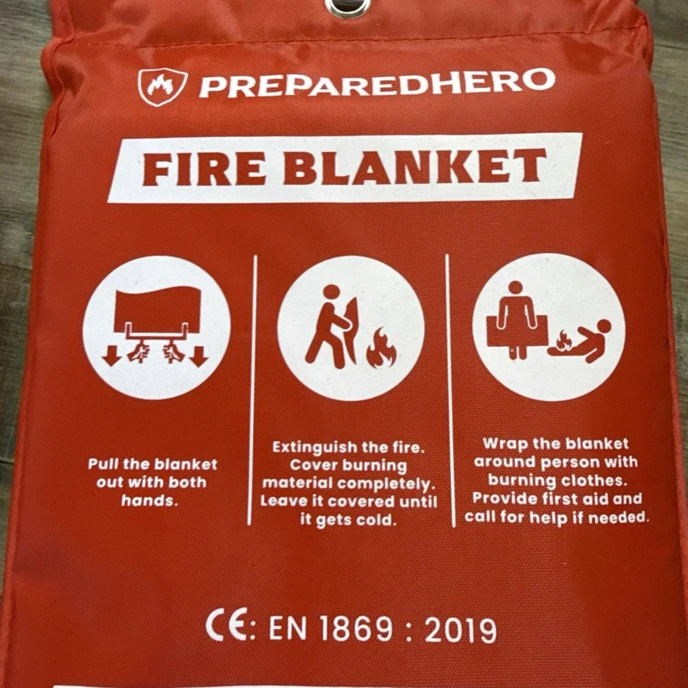 Prepared Hero Fire Blanket X2